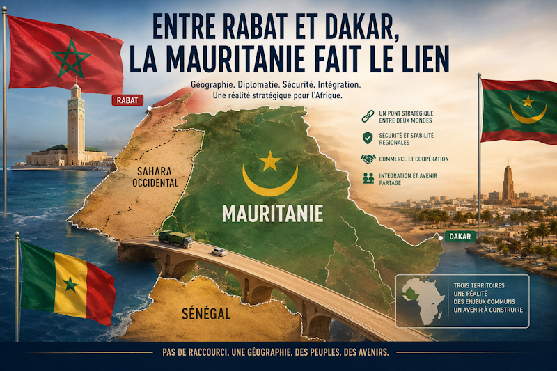 Geopolitical stakes of Morocco Mauritania Senegal relations