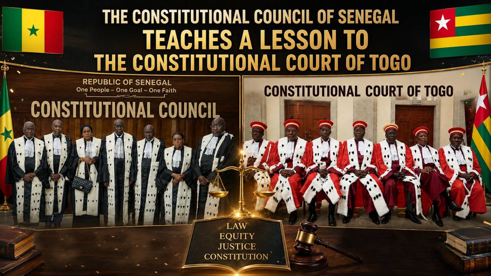 Senegal and Togo: contrasting visions of constitutional authority