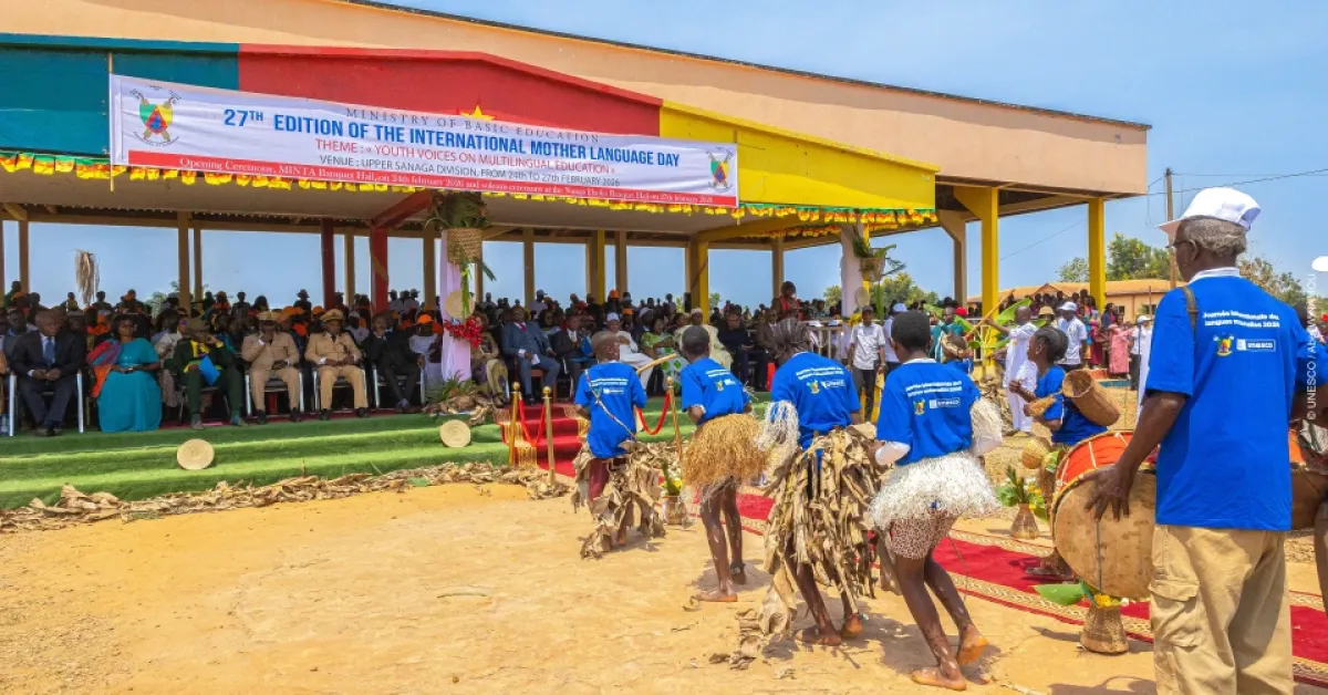 Unicef and Cameroon celebrate mother tongue day with multilingual education push