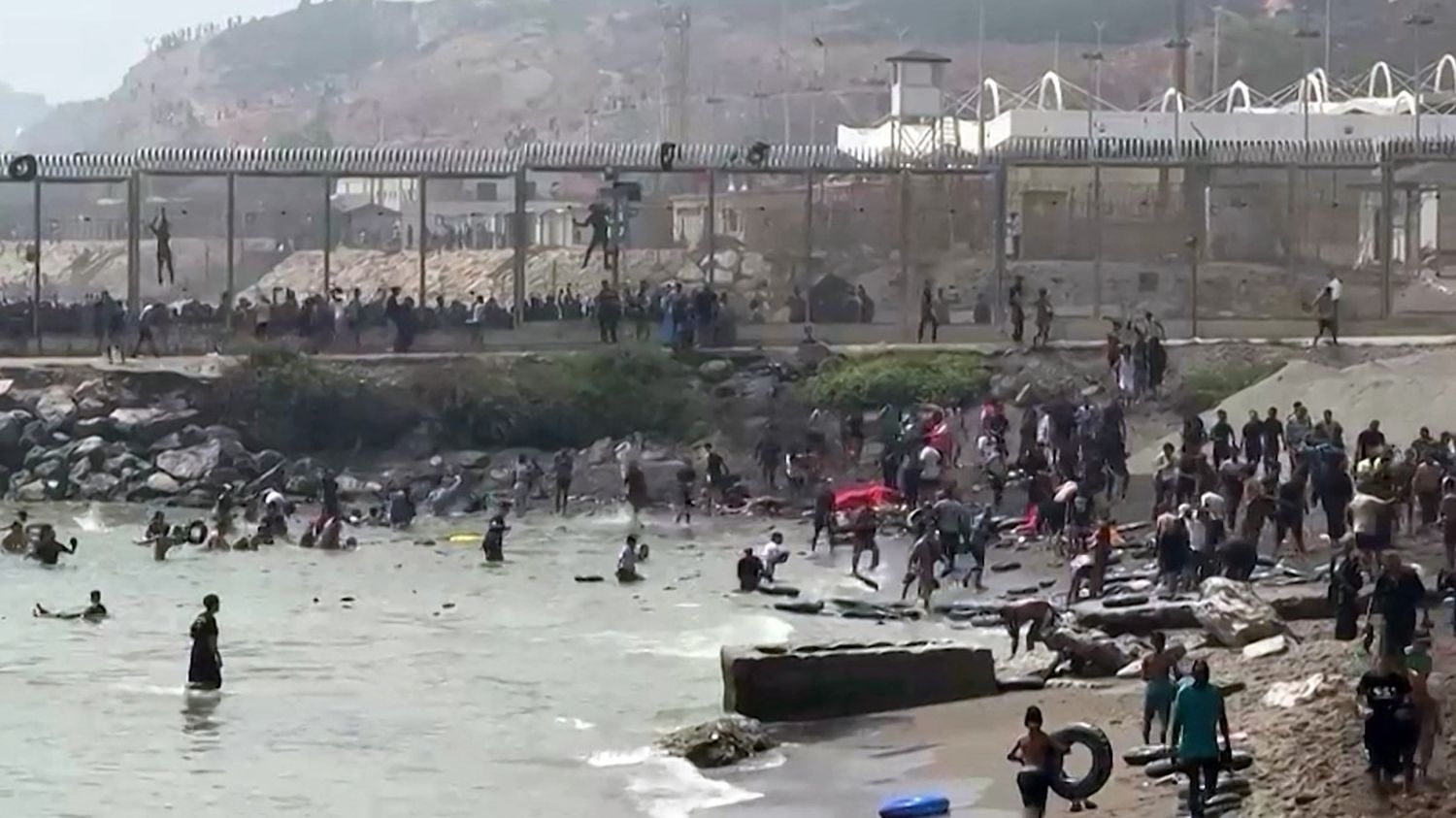 Migrant surge at Ceuta sparks political pressure concerns from Spain