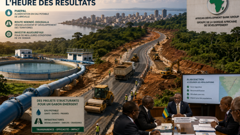 Gabon demands tangible results from debt-financed projects