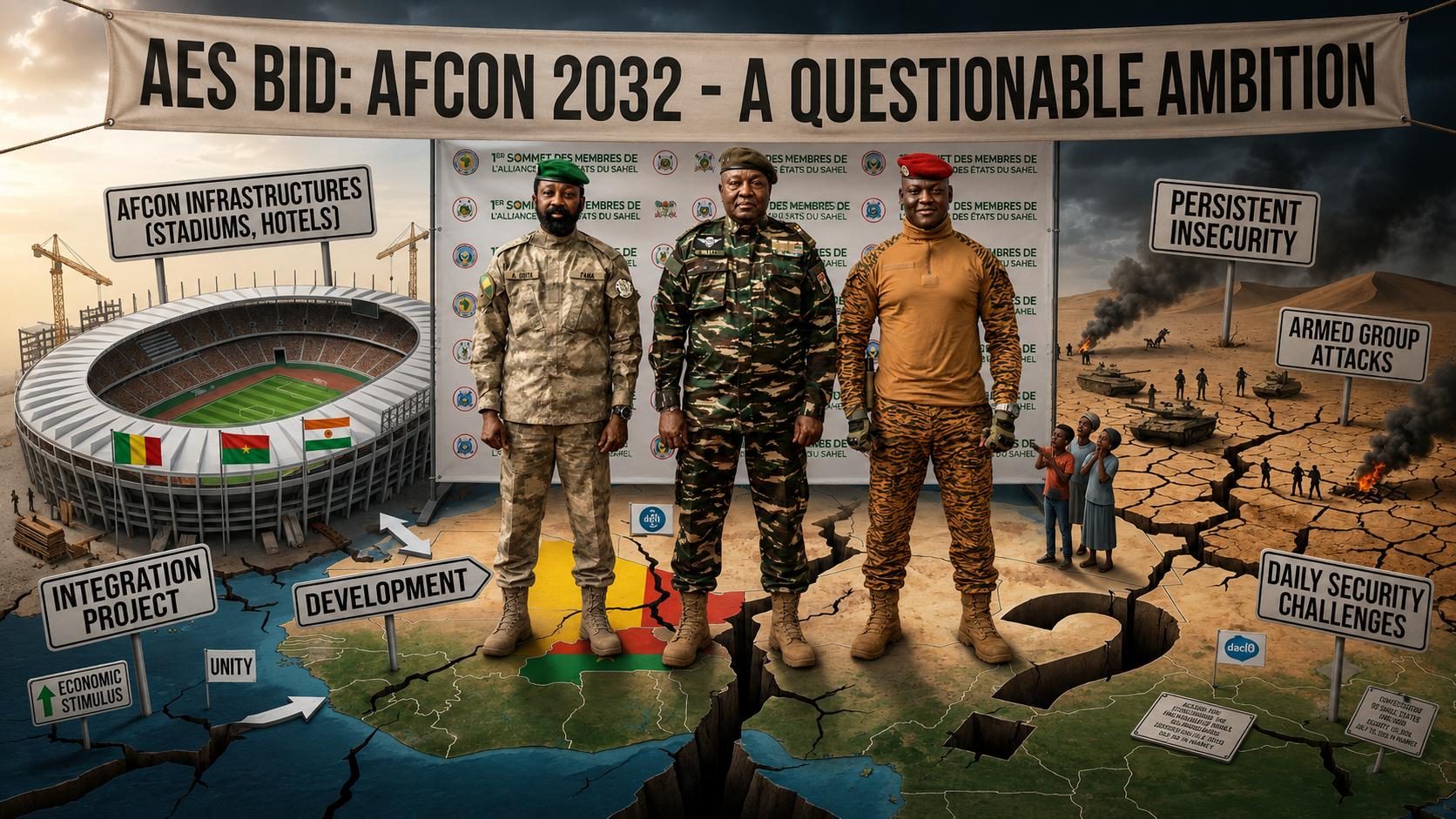 Can 2032 bid raises questions as Burkina Faso, Mali and Niger grapple with insecurity