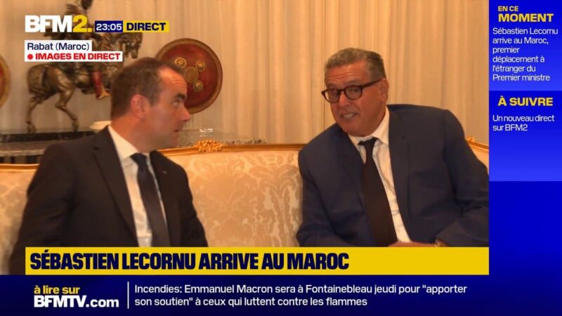 Sébastien Lecornu en visite à Rabat pour une “rencontre de haut niveau”