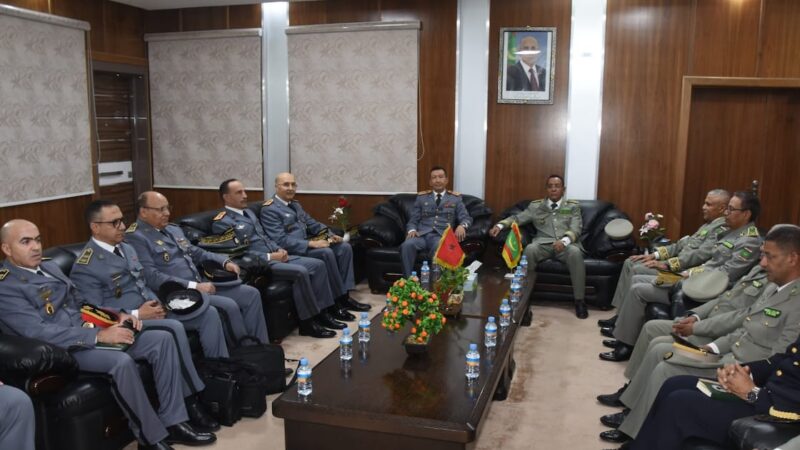 Morocco-Mauritania military delegation strengthens strategic ties in Nouakchott