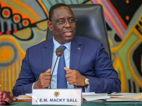 Senegal president Macky Sall meets successor Bassirou Diomaye Faye in Dakar