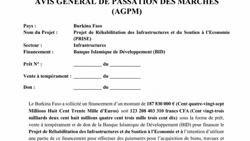 Burkina Faso’s debt illusion: can sovereignty thrive without external financing?
