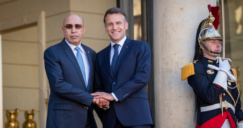 Mauritania’s president visits France to strengthen bilateral ties
