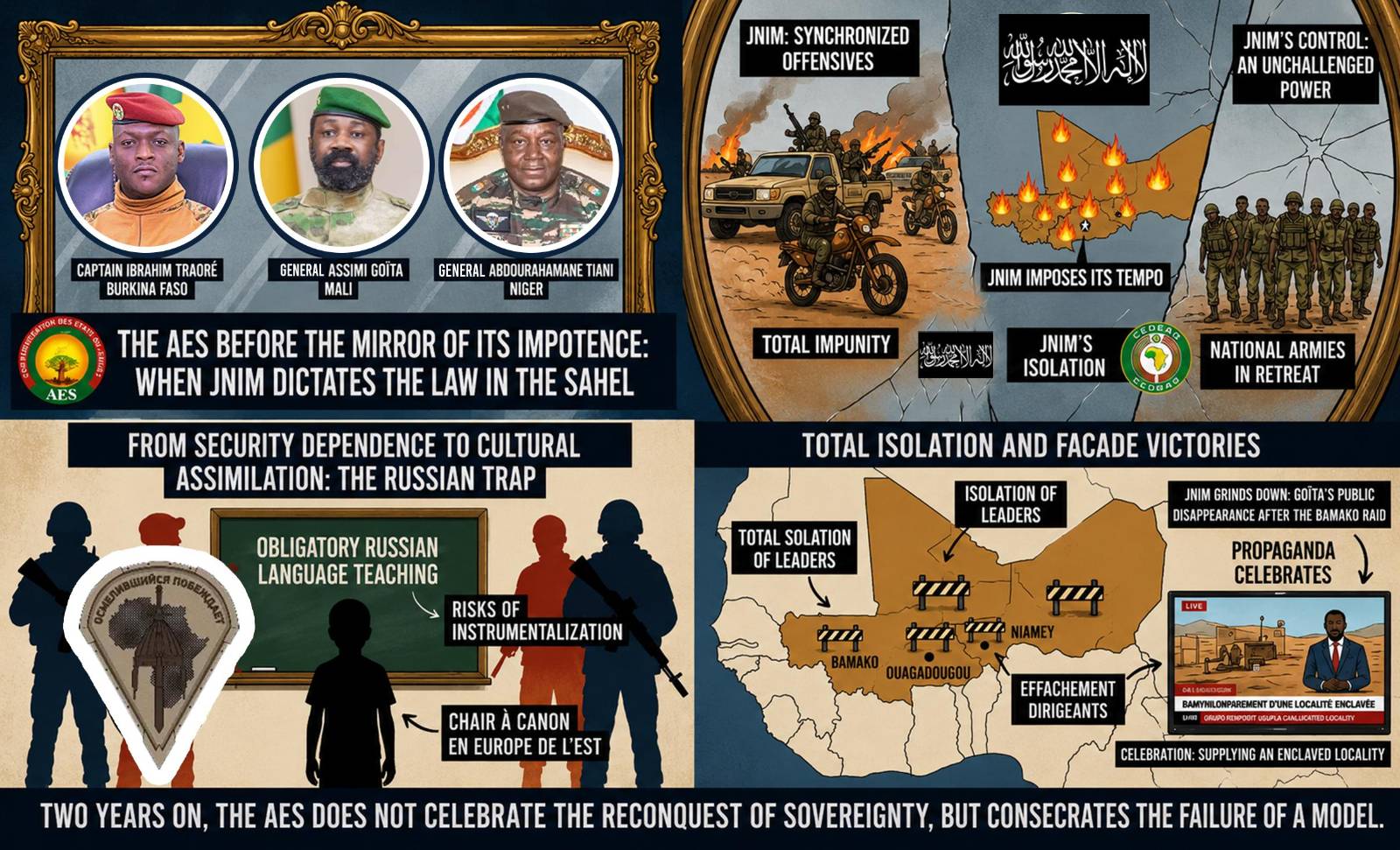 Sahel juntas struggle as terror group tightens grip across region