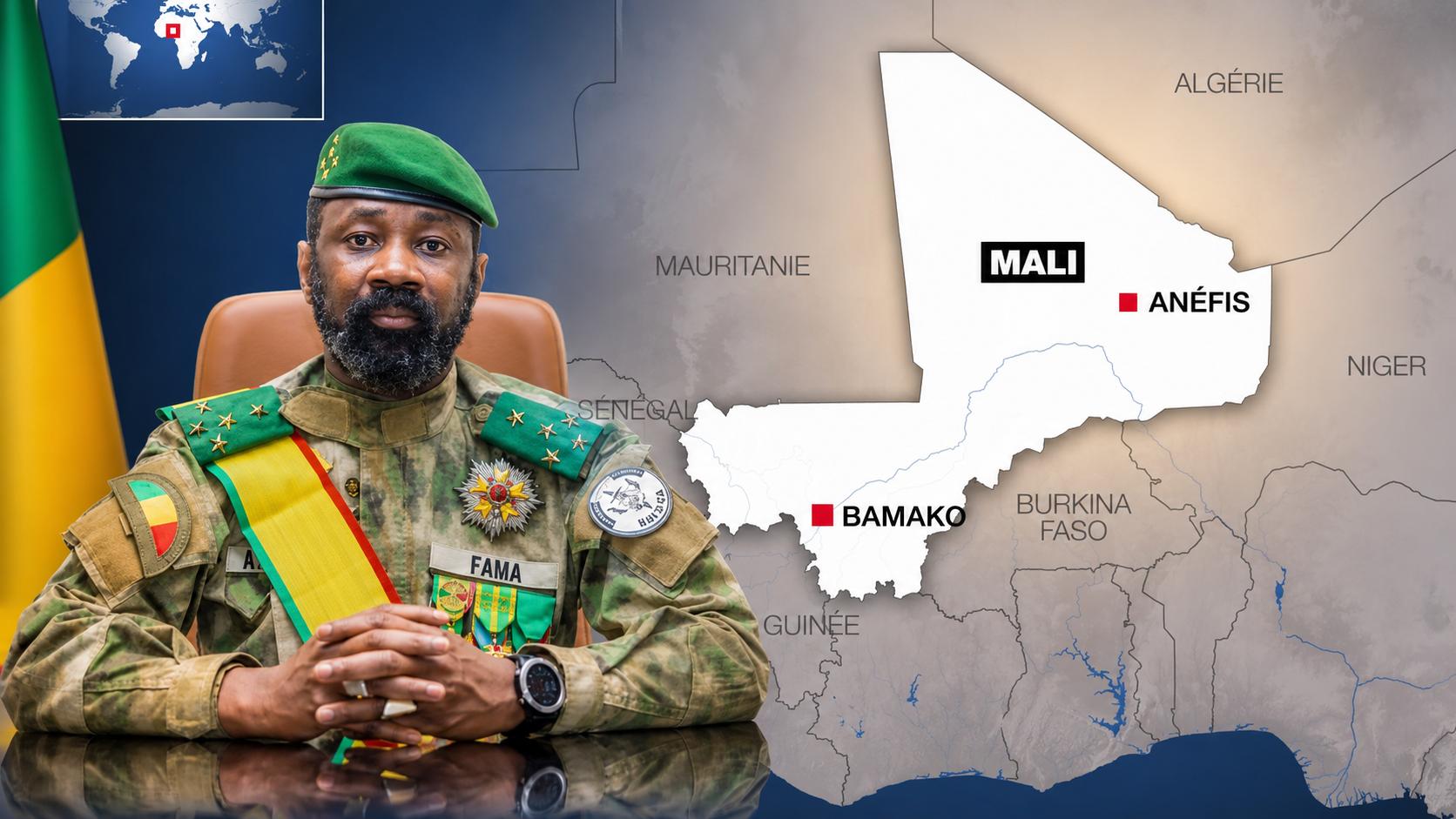 Major ambush strikes Mali army convoy near Tabankort
