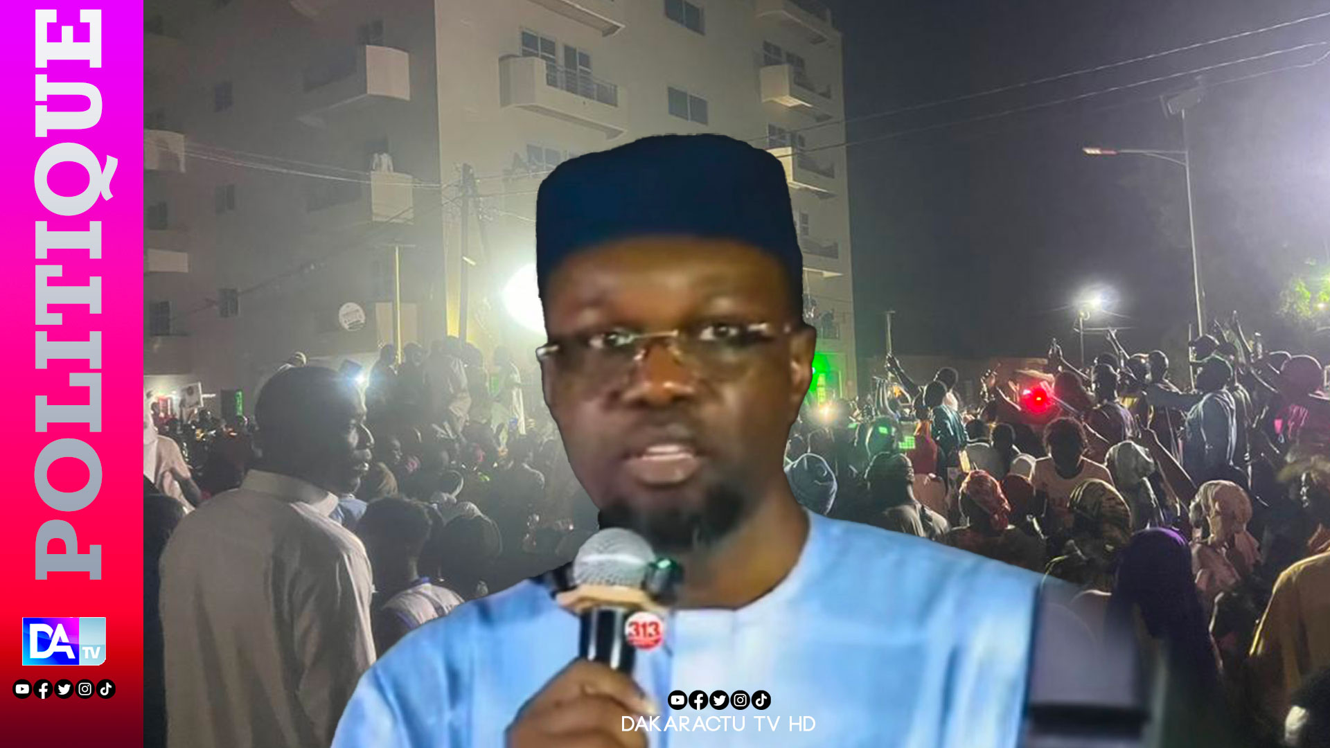 Ousmane sonko galvanizes pastef in mbacké, targets one million members