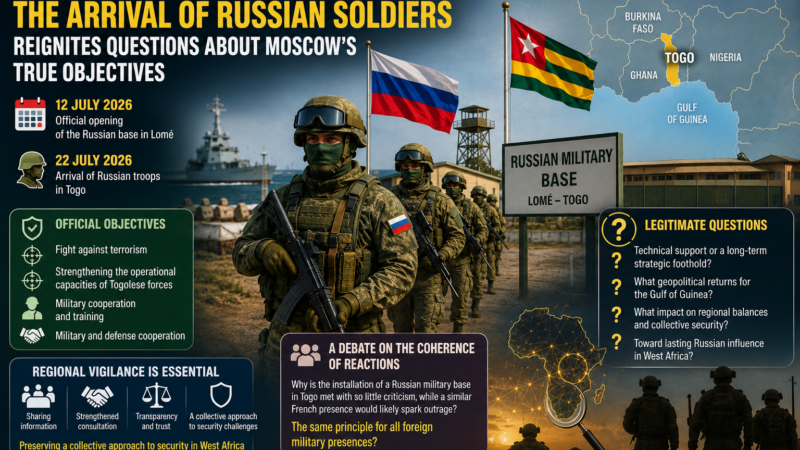 Togo’s shifting security alliances with Russia spark regional debate