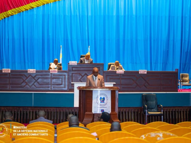 Democratic republic of Congo parliament begins review of 2027-2030 military programming bill