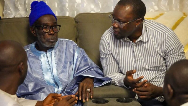 Sonko mourns passing of serigne abdou bakhi mbacké in Senegal