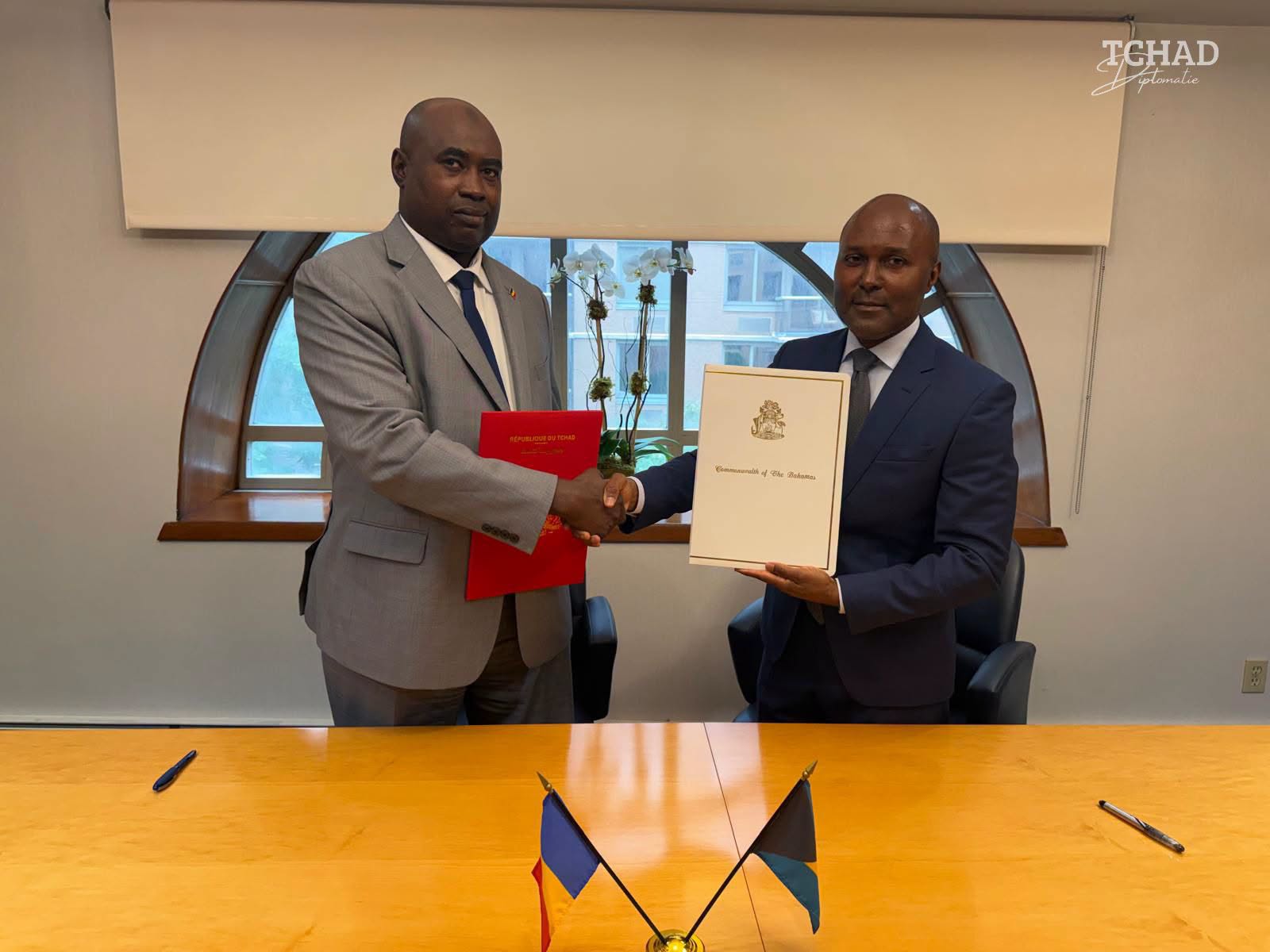 Chad bahamas strengthen diplomatic ties with joint agreement