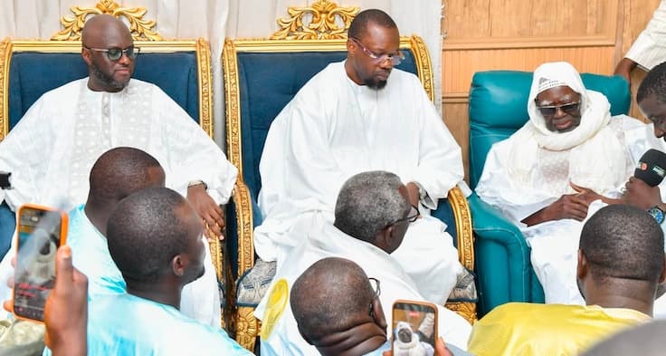 Ousmane Sonko honours Serigne Touba’s legacy ahead of Grand Magal