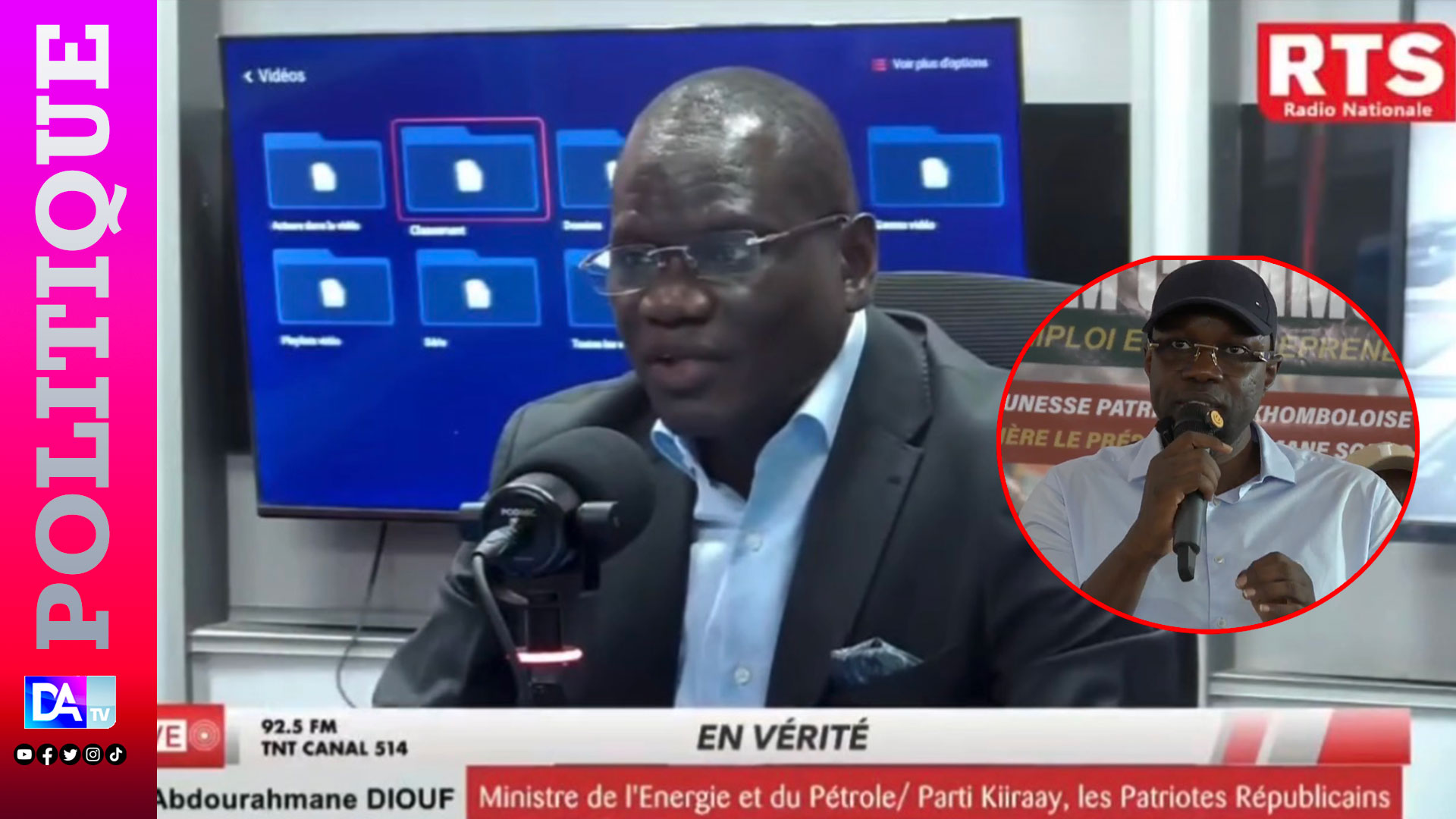 Senegal politics: past def’s contradictions exposed by dr abdourahmane diouf