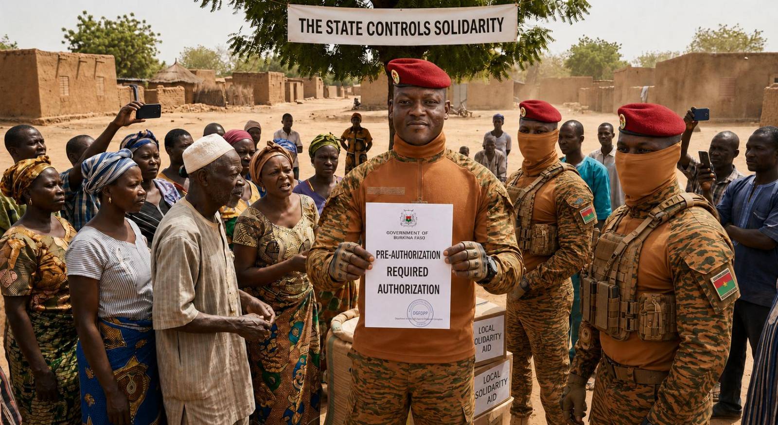 Burkina Faso: state control over humanitarian aid raises concerns about civic freedoms
