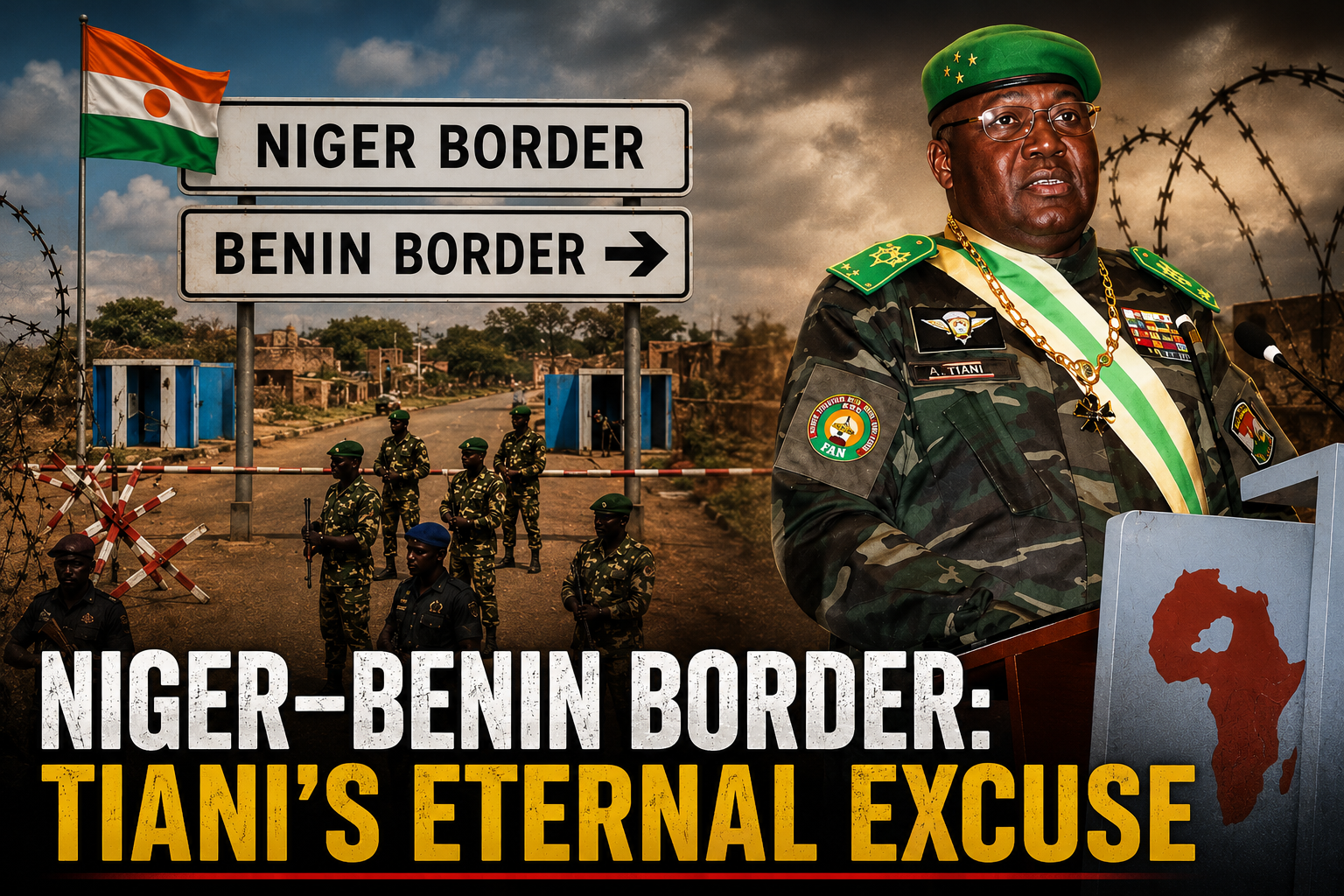 Niger Benin border closure fuels political tension and economic strain