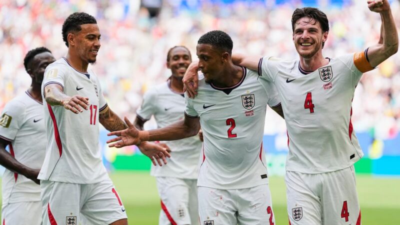 Coupe du monde 2026: l’Angleterre bat la France 6