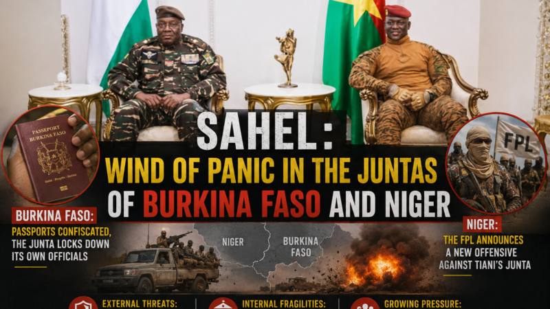 Sahel : Vent de panique dans les juntes du Burkina Faso et du Niger