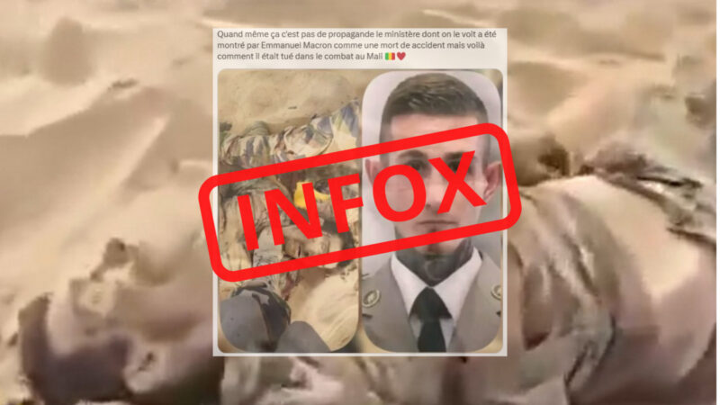 Les dessous de l’infox, la chronique – Comment des comptes pro-AES ont tenté de manipuler l’annonce de la mort d’un soldat français?