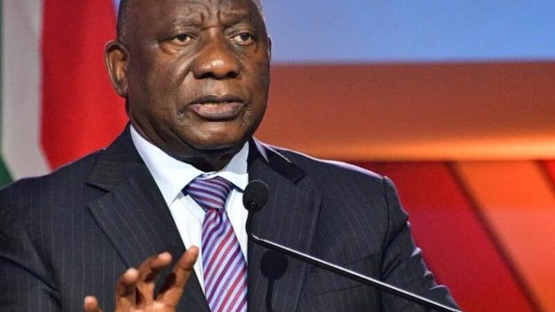 African union’s ebola solidarity mission brings cyril ramaphosa to Kinshasa
