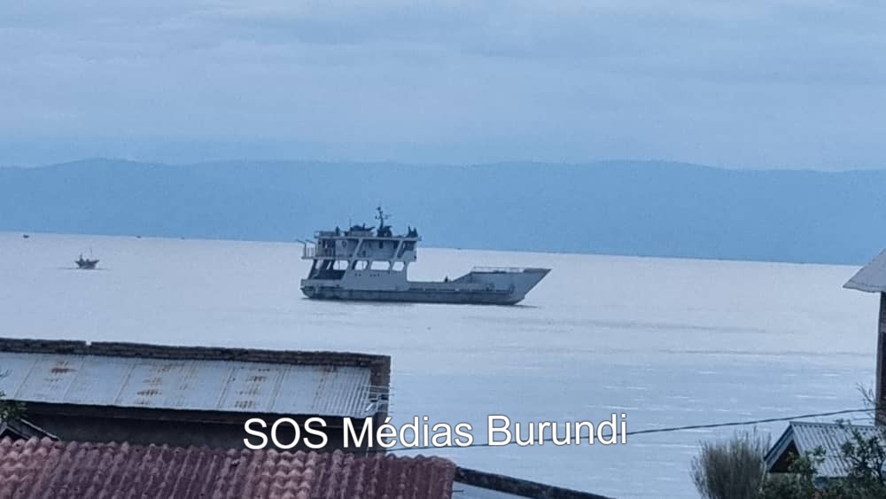 burundian naval vessel on lake tanganyika