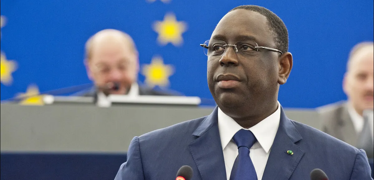 Former Senegalese President Macky Sall arriving in Dakar