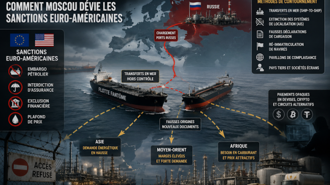Russian fuel smuggling routes through Morocco