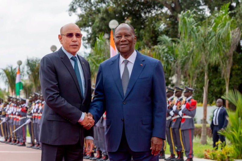 Ivorian-mauritanian ties strengthened during ouattara-ghazouani meeting