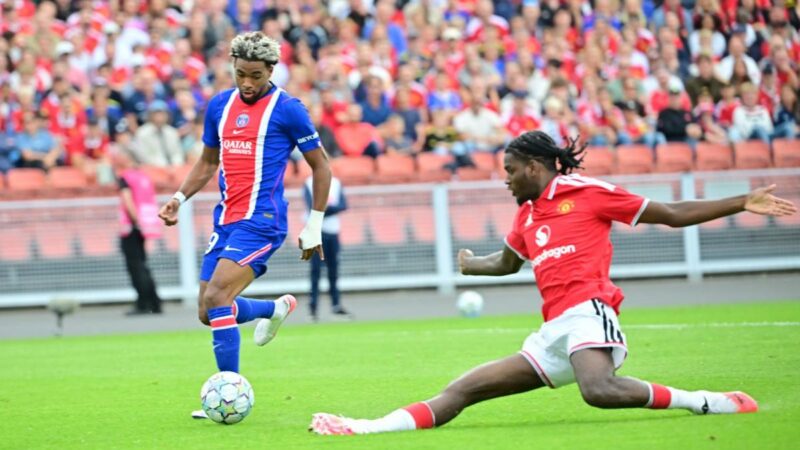 Paris saint-germain held to draw by manchester united ahead of super cup