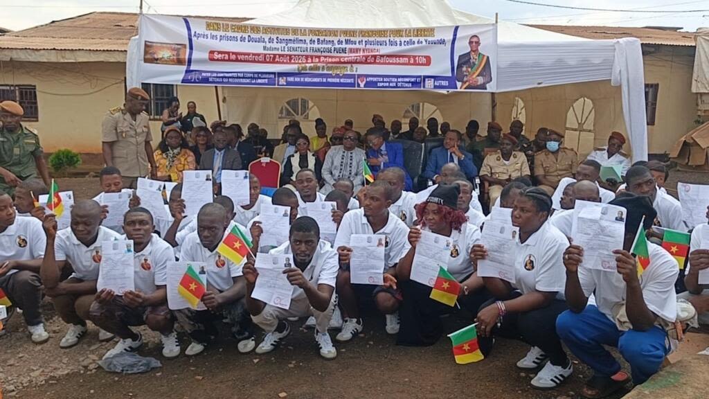 Cameroon 38 young prisoners freed after paying debt to society
