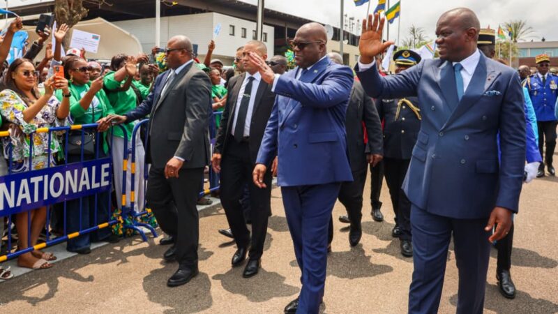 Tshisekedi’s working visit to Gabon strengthens bilateral ties
