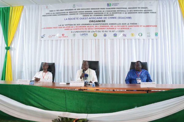 Lomé hosts successful 26th west african chemistry conference
