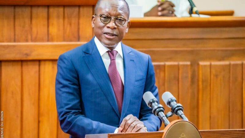Patrice talon elected president of Benin’s senate after decade leading nation