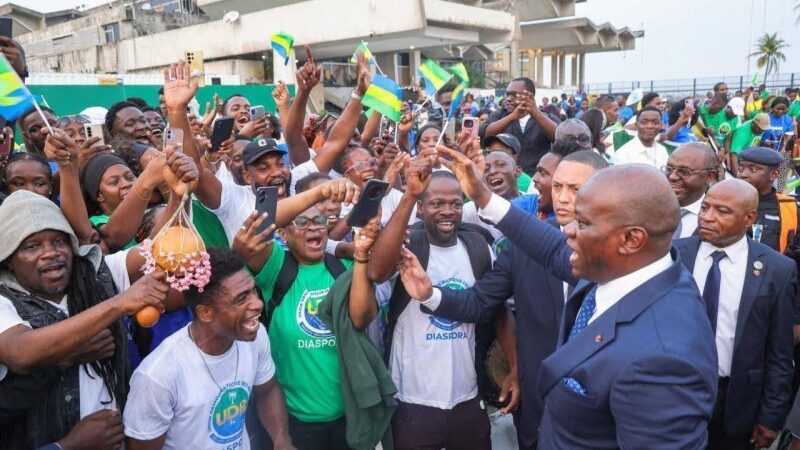 Gabonese president strengthens ties at Côte d’Ivoire independence celebrations