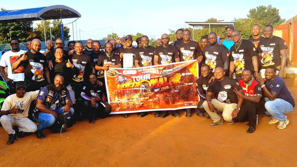 Motorcycle club completes 3,000 km tour across west africa