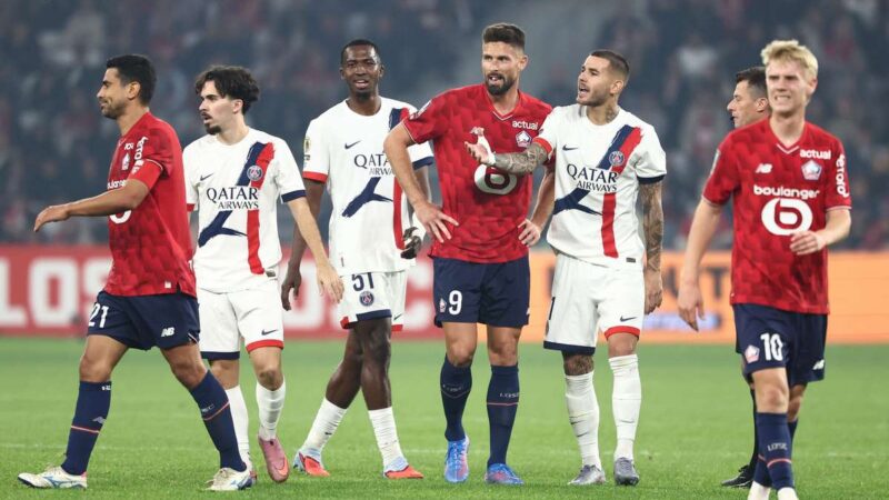 Lille psg clash: where to watch, likely lineups and betting odds