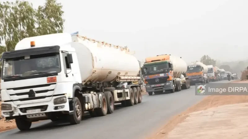 Massive fuel delivery arrives in Bamako amid security efforts