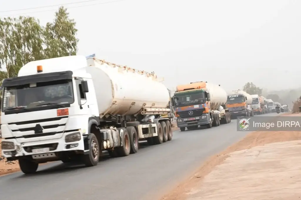 Massive fuel delivery arrives in Bamako amid security efforts