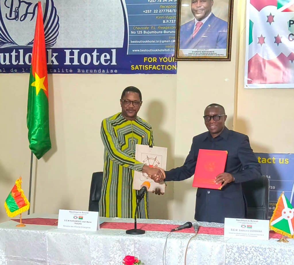 Burkina Faso and Burundi strengthen south-south cooperation with 14 new deals
