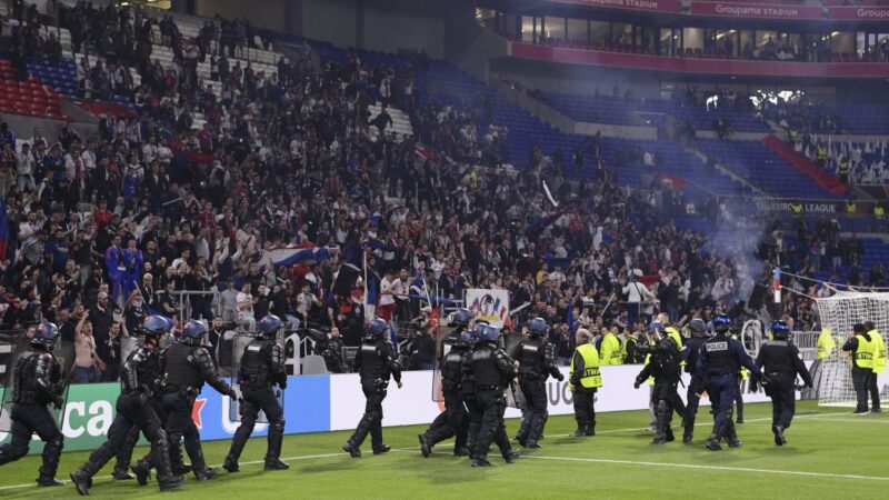 Lyon football club tightens ticketing ahead of high-risk champions league playoff clash