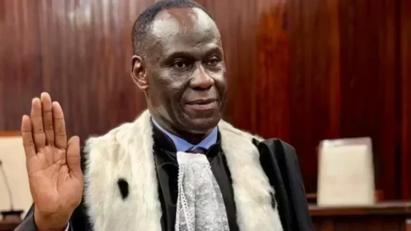 Ousmane diagne takes office as Senegal’s constitutional council president