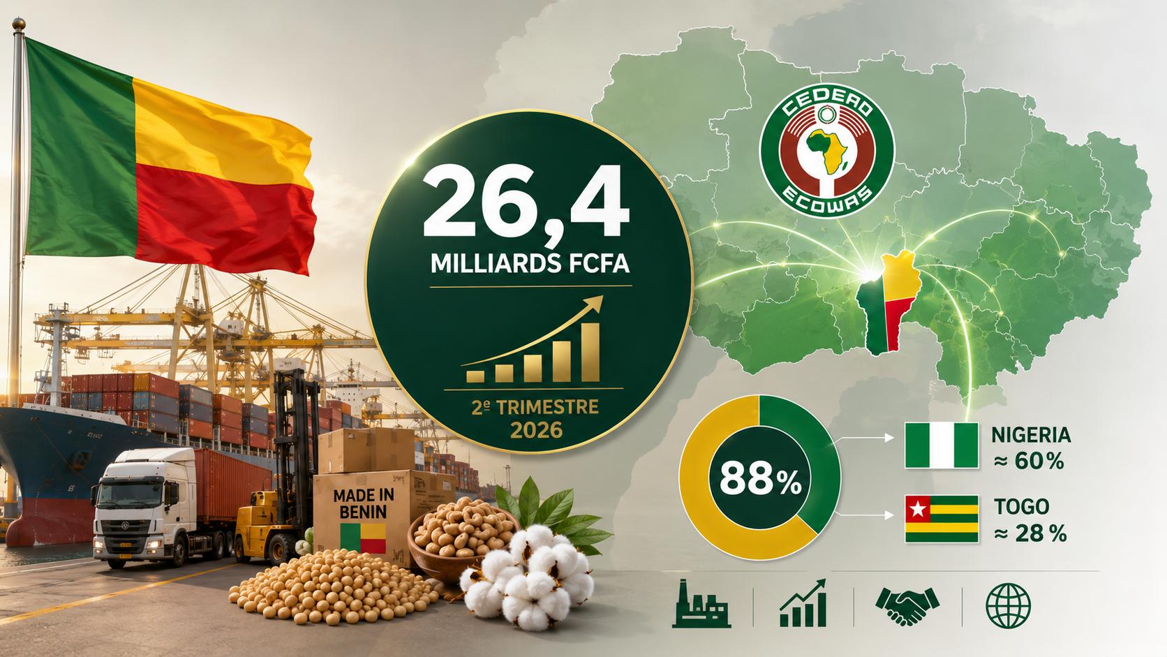 Bénin’s regional trade: a growing economic momentum since 2016