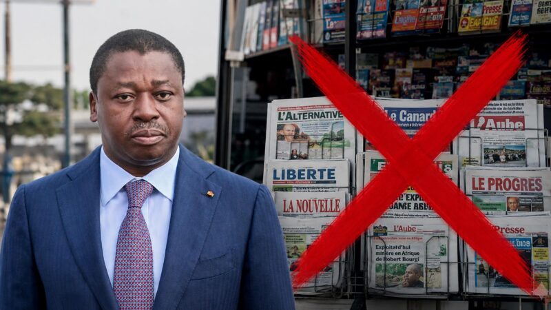 Togo’s press crackdown targets street vendors amid shrinking freedoms