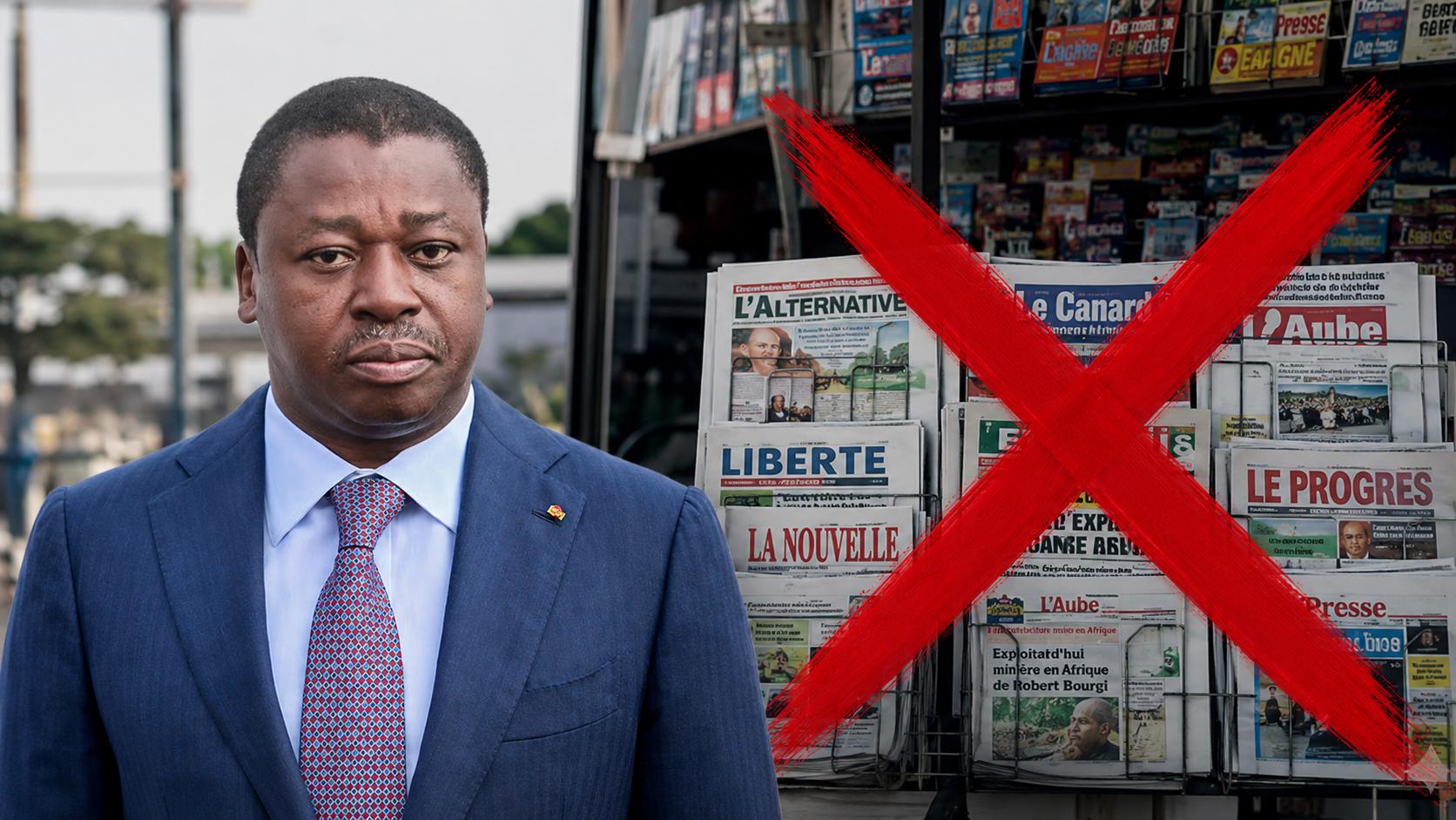 Togo’s press crackdown targets street vendors amid shrinking freedoms
