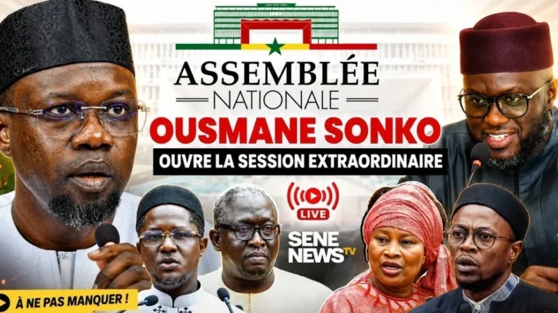 Senegal parliament opens extraordinary session amid sonko’s investigations