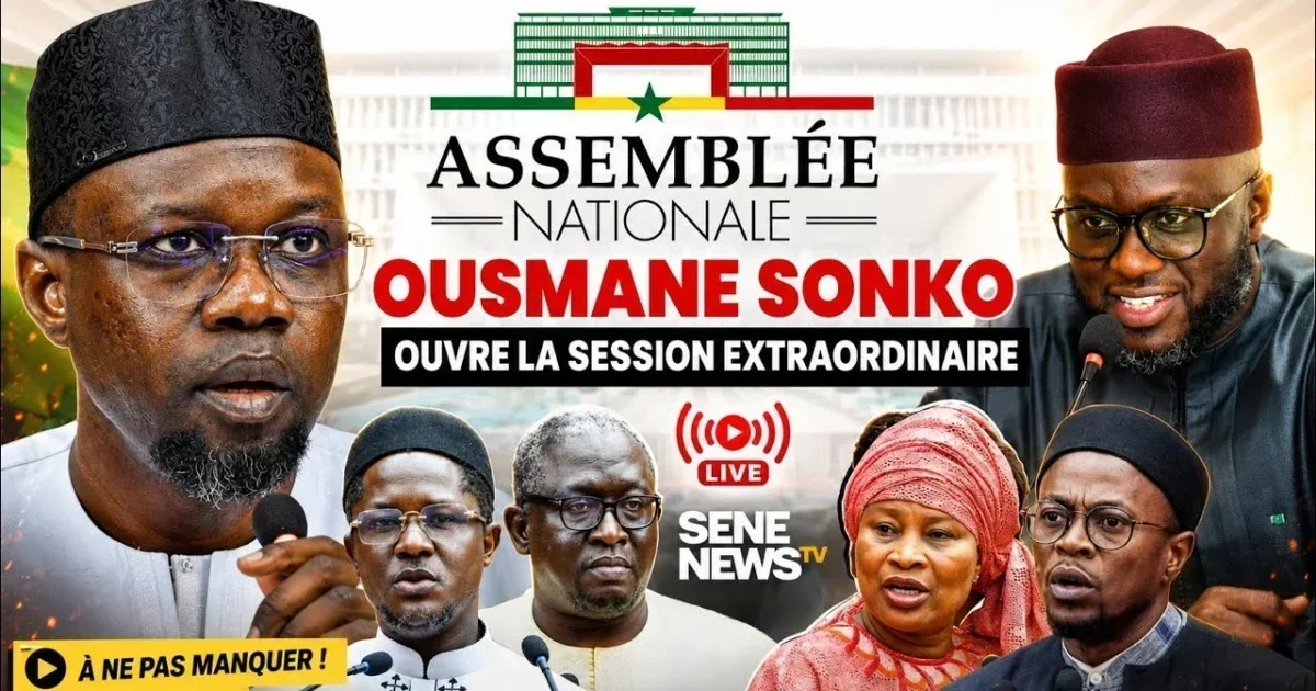 Senegal parliament opens extraordinary session amid sonko’s investigations