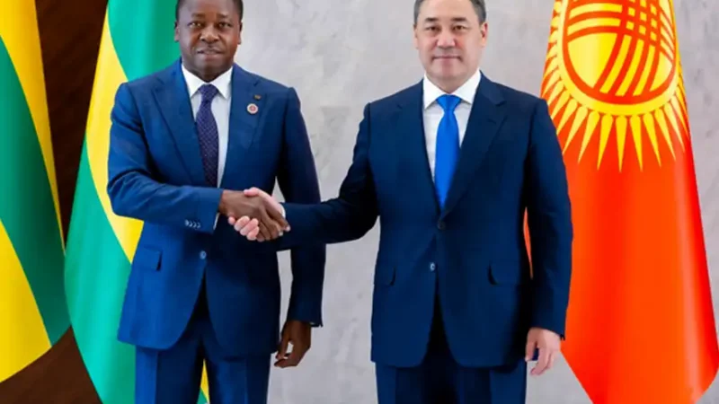 Togo strengthens ties in eurasia at shanghai cooperation summit
