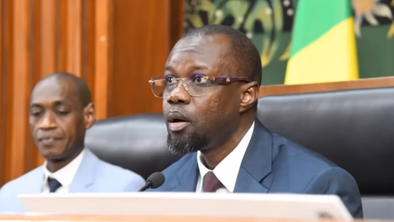 Sonko warns Faye over parliamentary dissolution ahead of elections